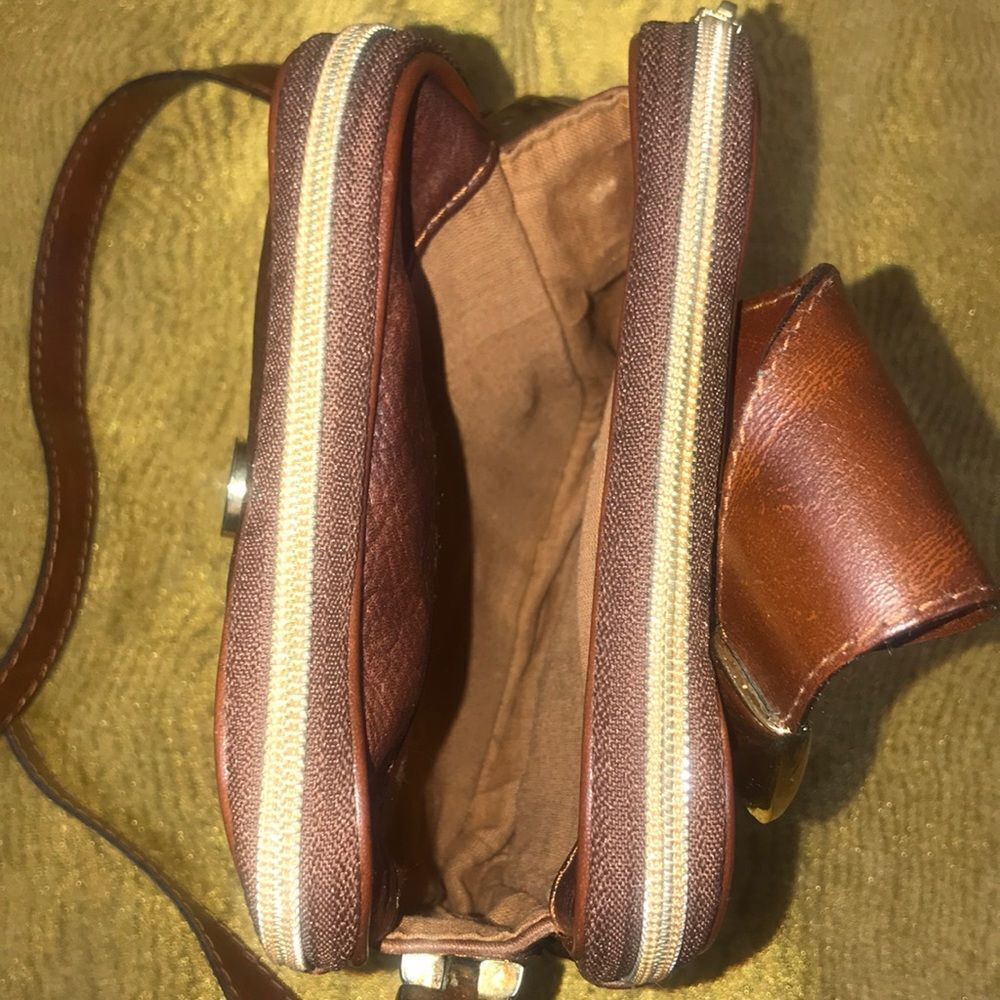 VTG,MADE IN ITALY CROSSBODY LEATHER MINI BAG - Picture 6 of 16